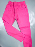 Spodnie wiosenne materiałowe BOYFRIEND pink