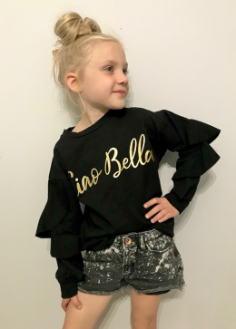 Bluza dziewczęca Ciao Bella ~czarna