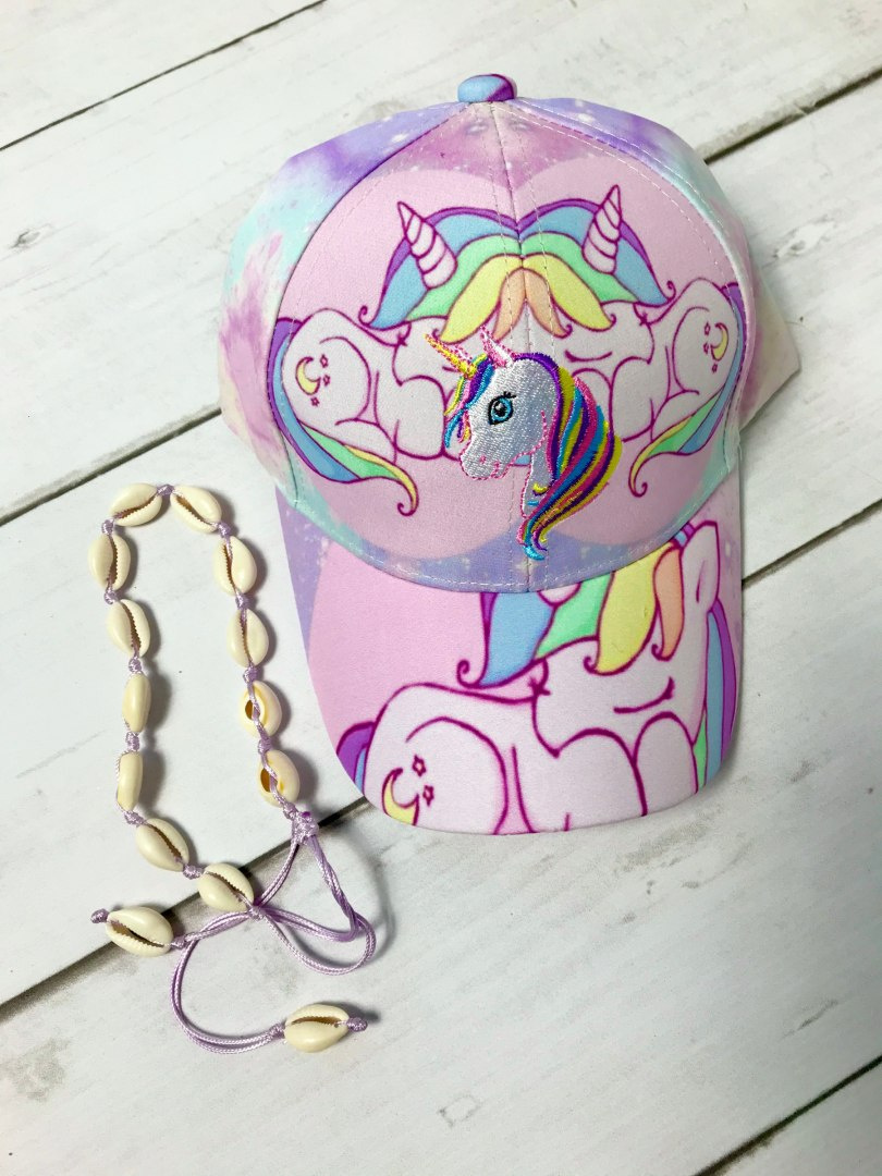 Czapeczka z daszkiem UNICORN róż Czapeczka z daszkiem UNICORN róż