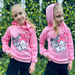 Bluza KUROMI Hello Kitty kolor róż