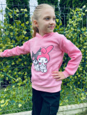 Bluza KUROMI Hello Kitty kolor róż