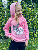 Bluza KUROMI Hello Kitty kolor róż