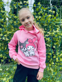 Bluza KUROMI Hello Kitty kolor róż